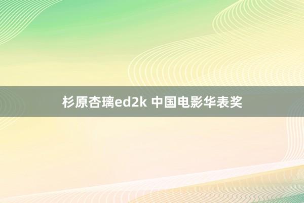 杉原杏璃ed2k 中国电影华表奖